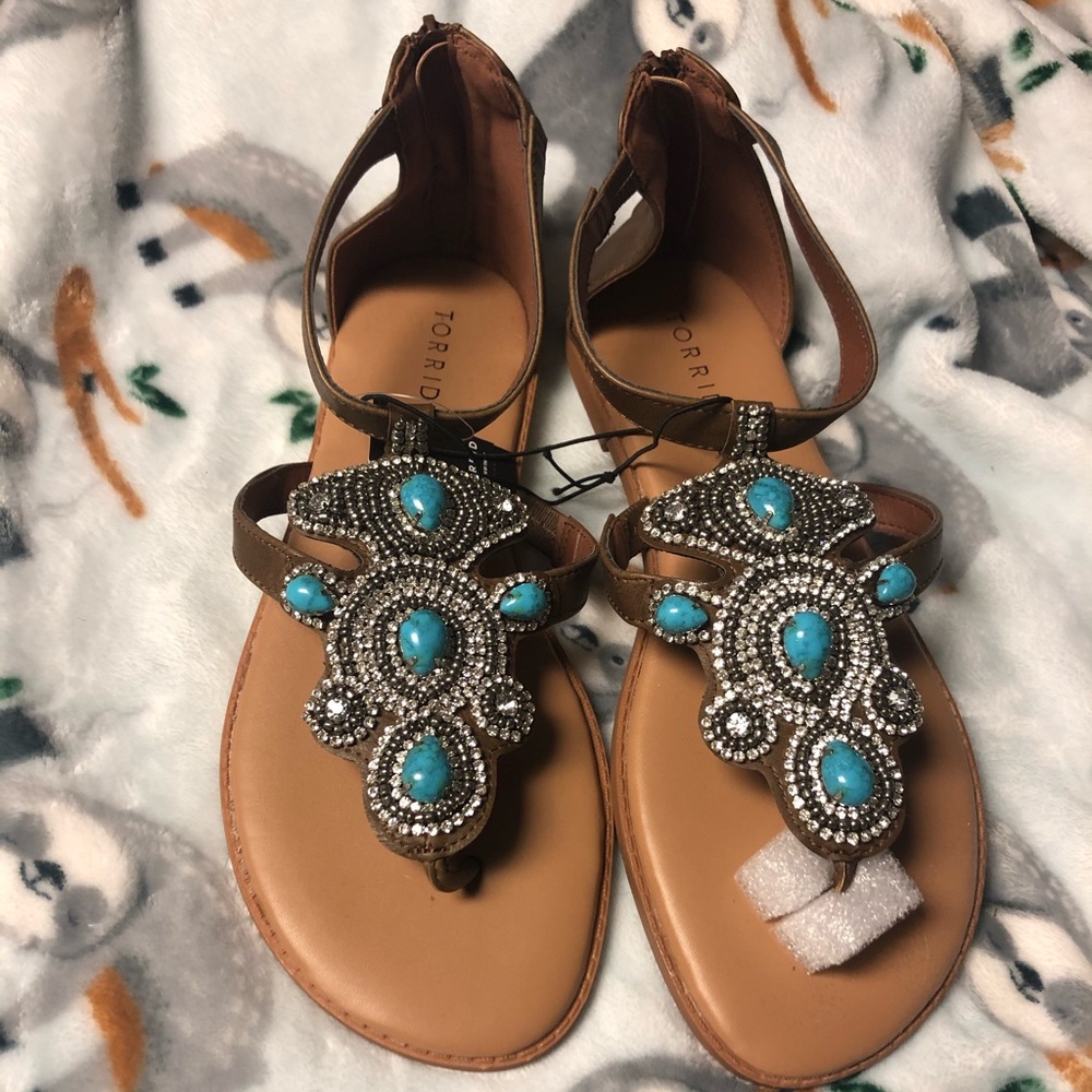 Torrid Sandals Size 10